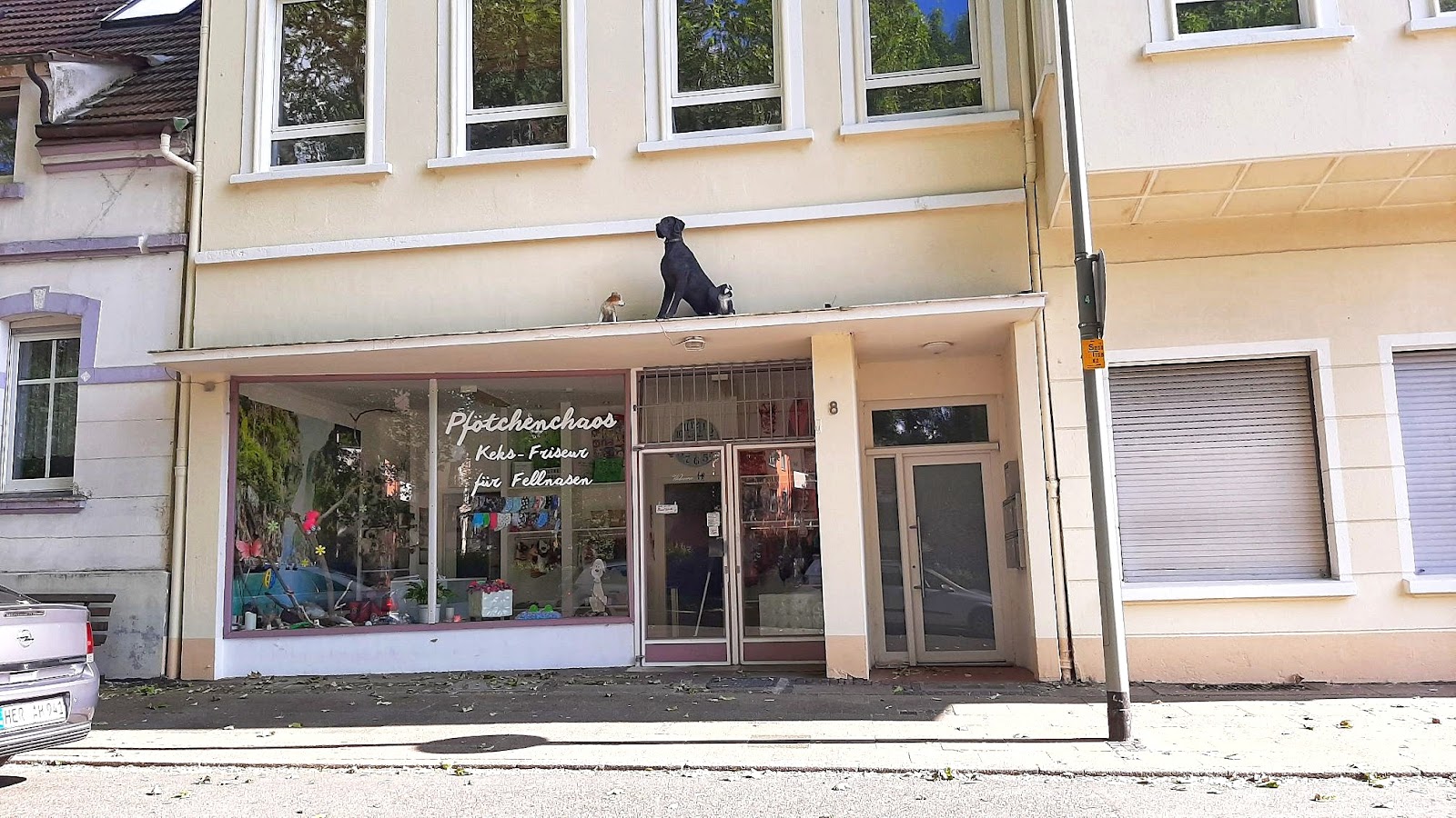 Ladenfront von Pfötchenchaos in der Josefinenstraße in Herne-Horsthausen